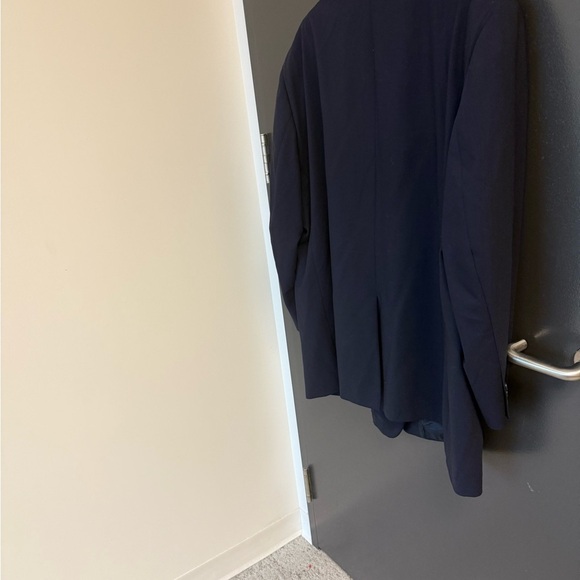 Coppley from Harry Rosen size 52R SEE MEASUREMENTS/estimated EUC light navy - Picture 12 of 13